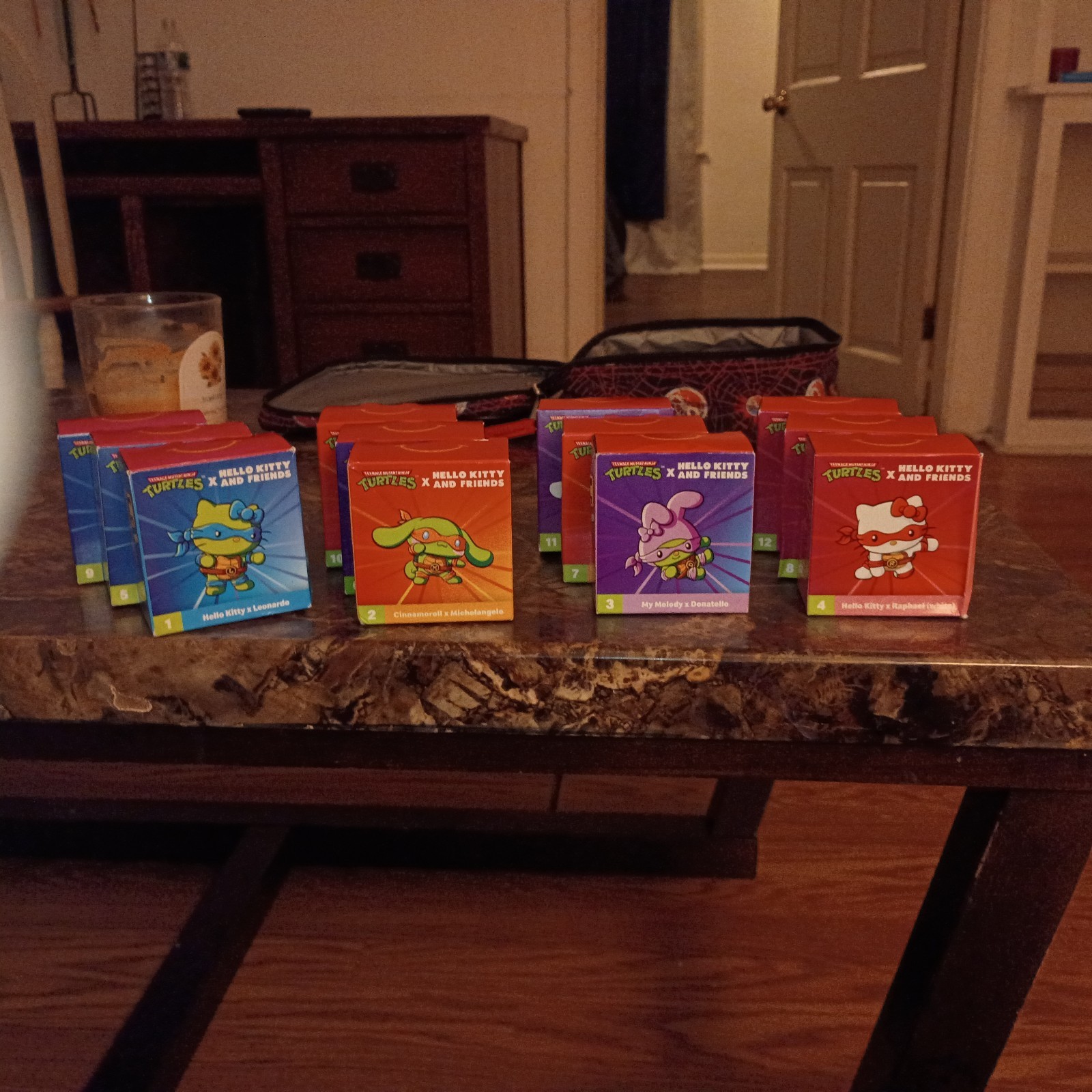 McDonald's 2025 TMNT x Hello Kitty and Friends Happy Meal Toys Lot of 10