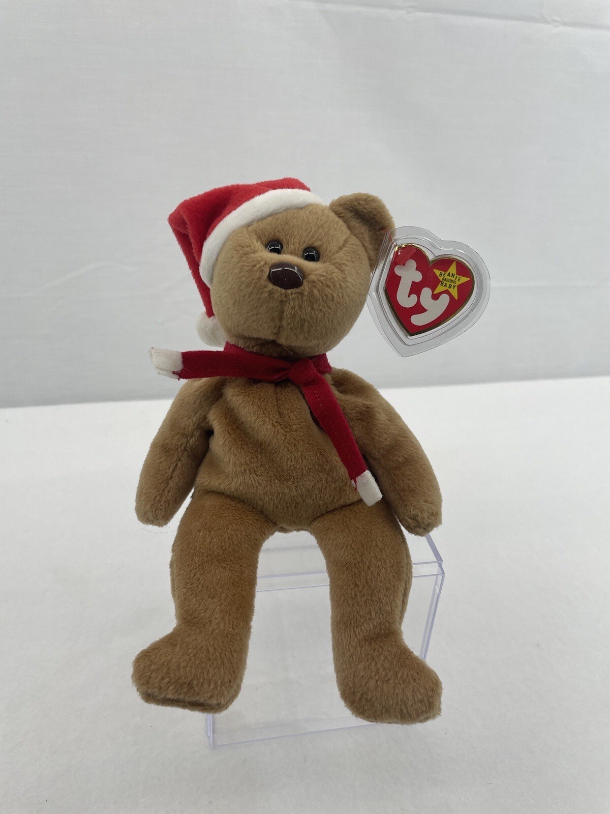 TY Beanie Baby 1997 Holiday Teddy -Bear 1996) - Style# 4200 -