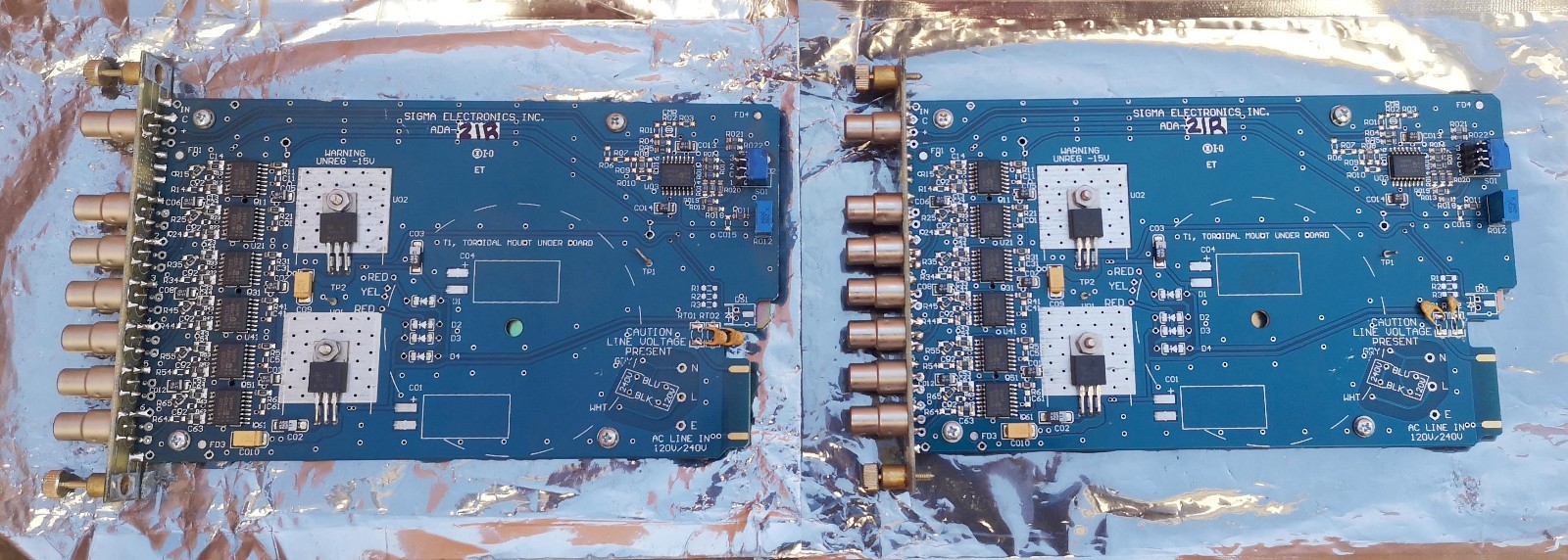 2 Avail: Sigma Electronics ADA-21R RCA Phono 1x6 Audio DA Distribution Amplifier