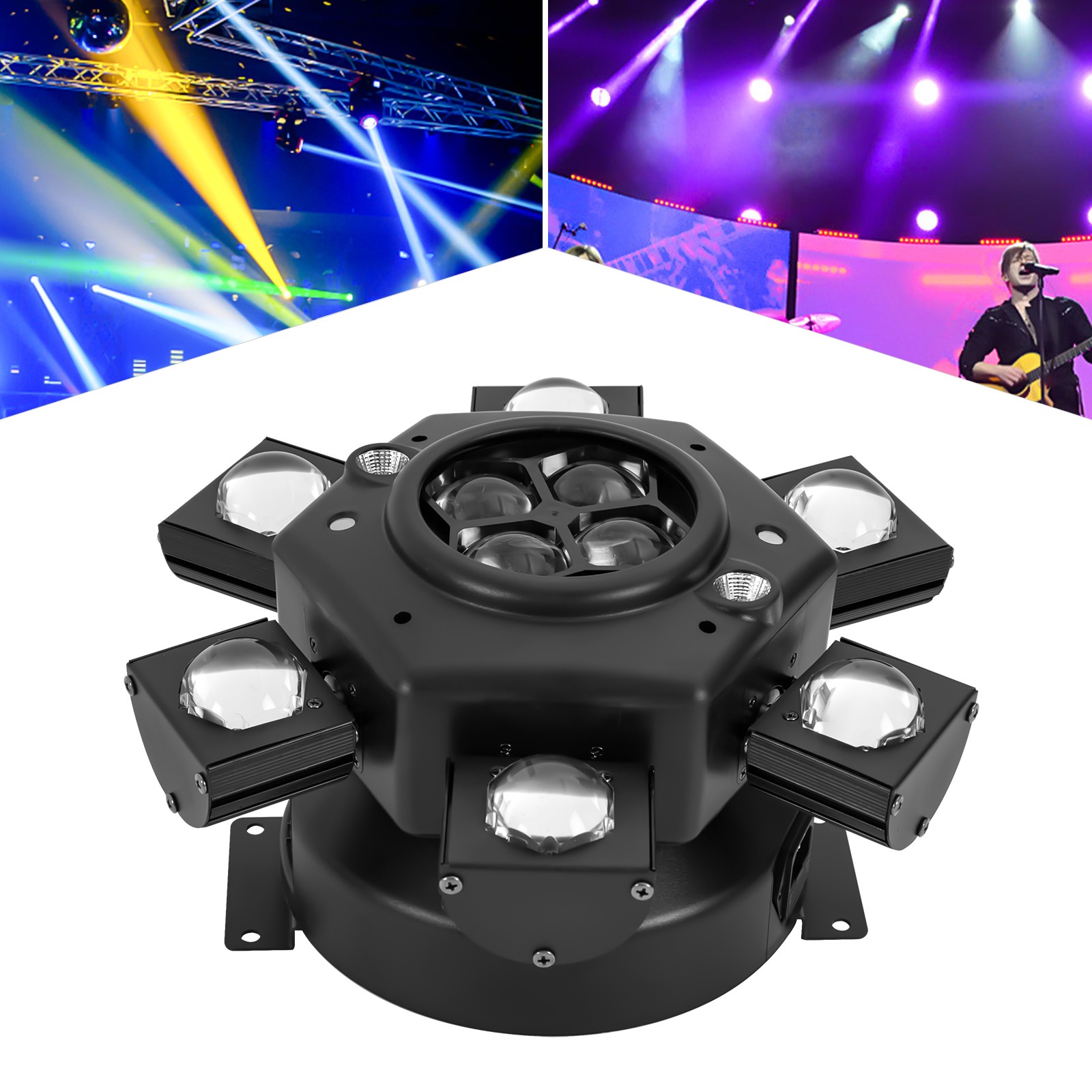 150W Laser Moving Head Stage Light RGBW LED Spot DMX DJ Disco Party Light Effect