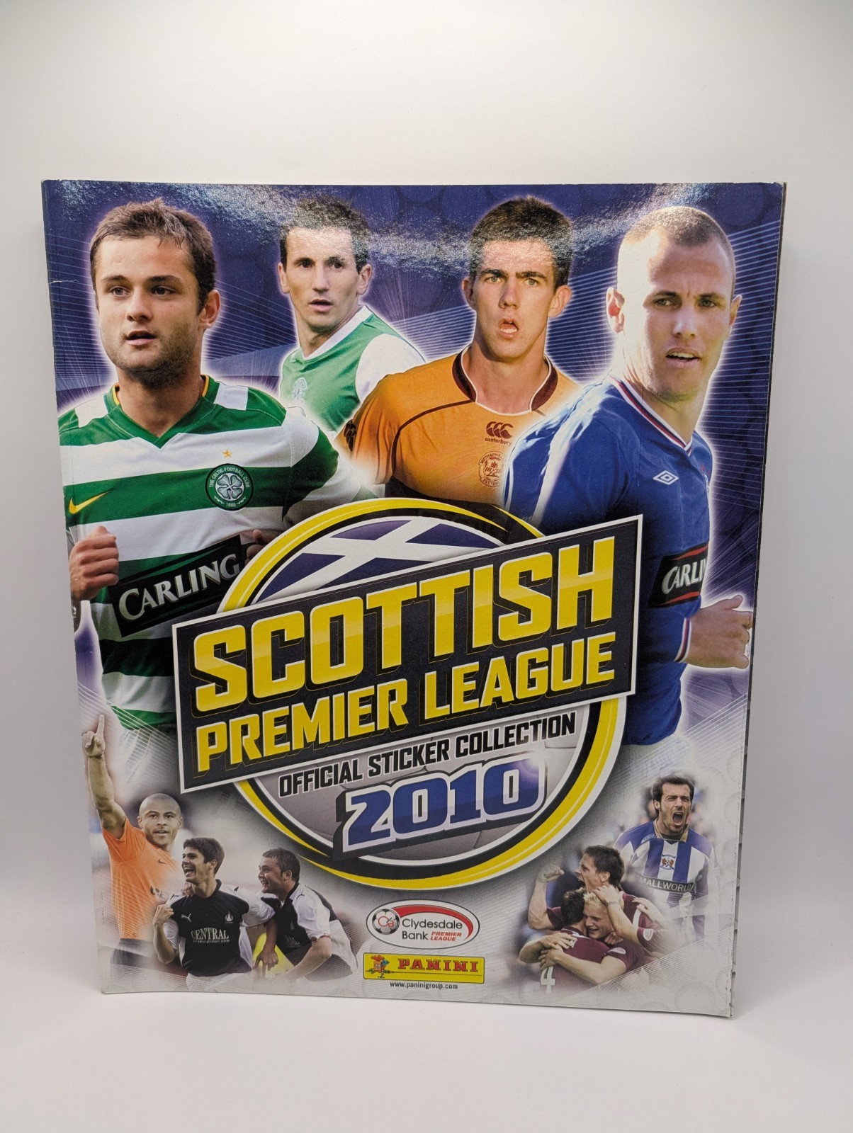 Panini Scottish Premier League Official Sticker Collection 2010 Empty Free Post 