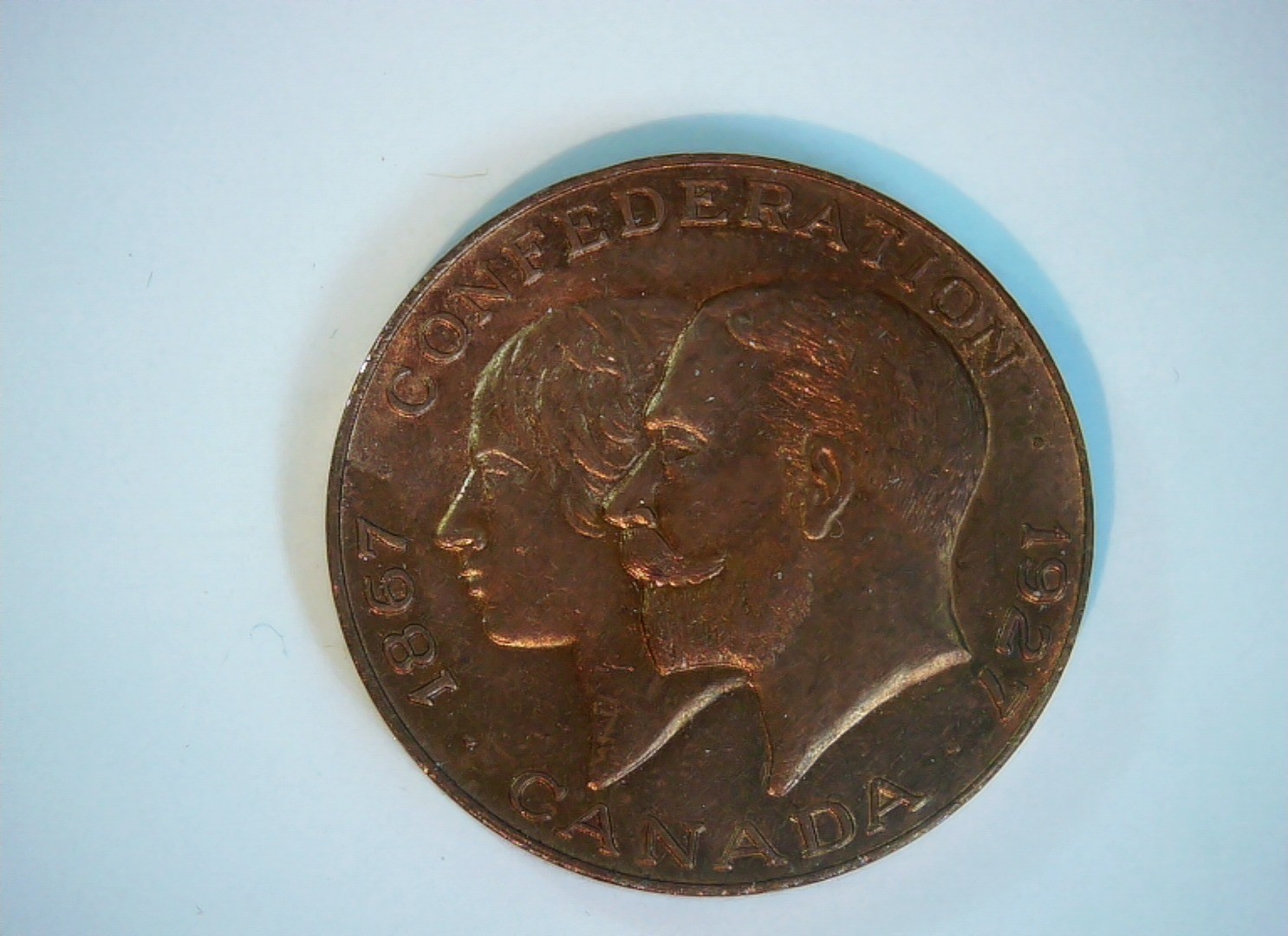 Canada 1927 1 Cent Confederation Centennial (1867-1927) Cent Coin