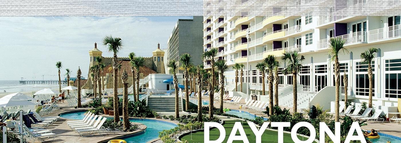 WYNDHAM OCEAN WALK DAYTONA BEACH, 2BR DELUXE 1237 SQ FT SLEEPS 8, 5 NIGHTS 5/1-6