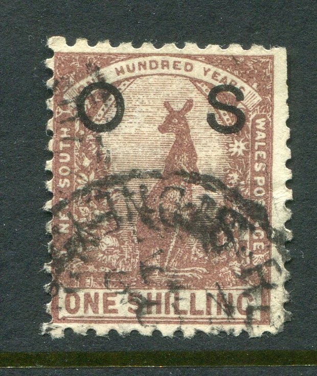 Australia NSW #O29 Kangaroo Offical Overprint 1 Sh. [Used]