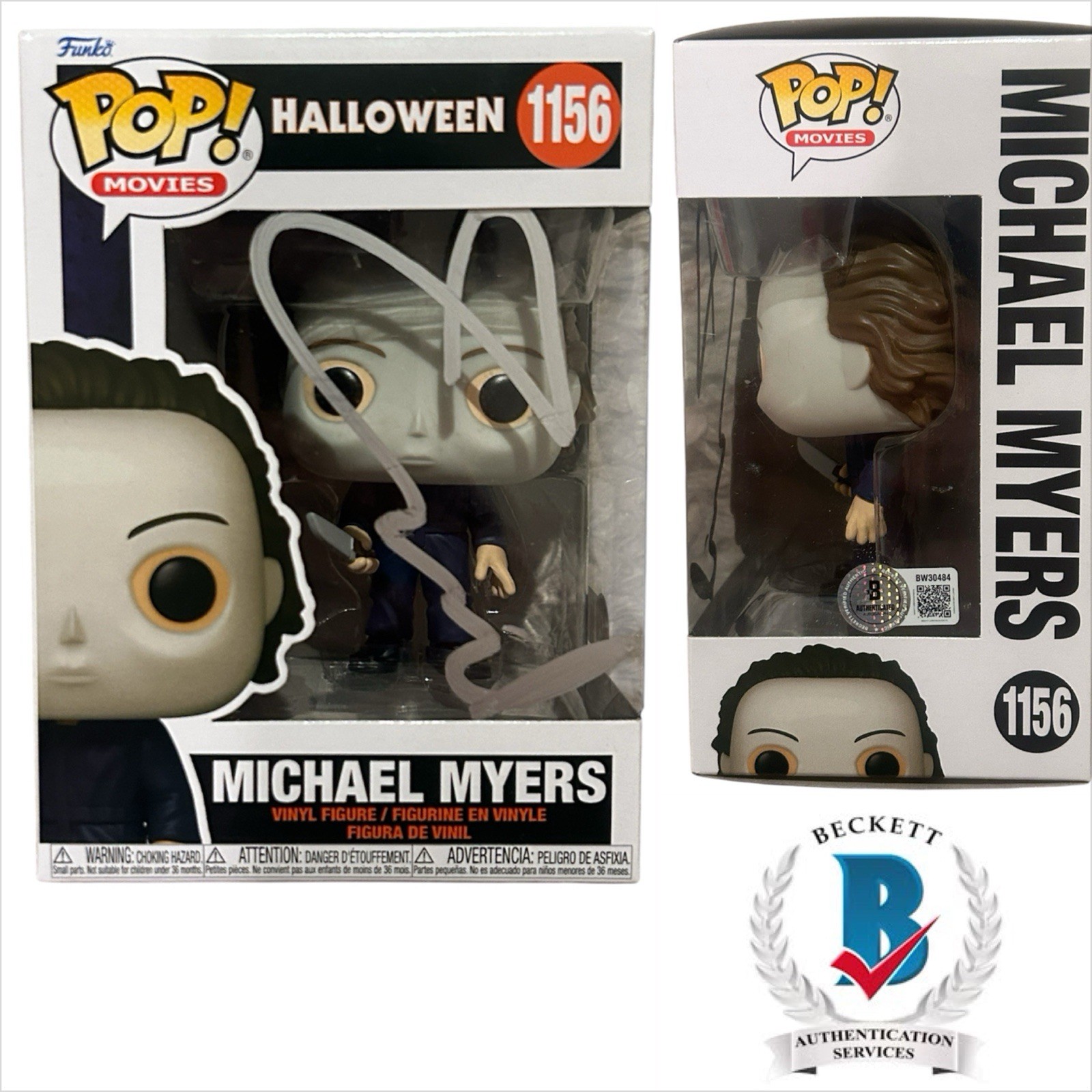 Jamie Lee Curtis Signed/Autographed Michael Myers Funko Pop! Beckett COA