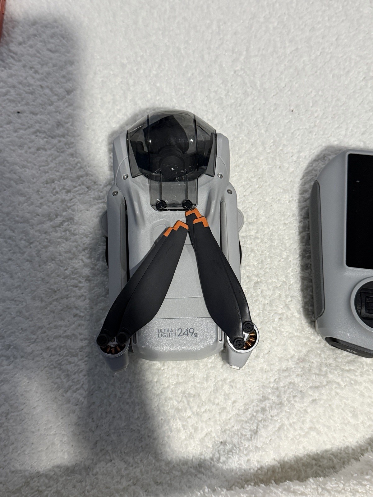 DJI Mini 3  and Remote Control (Built-in Screen) and Batteries