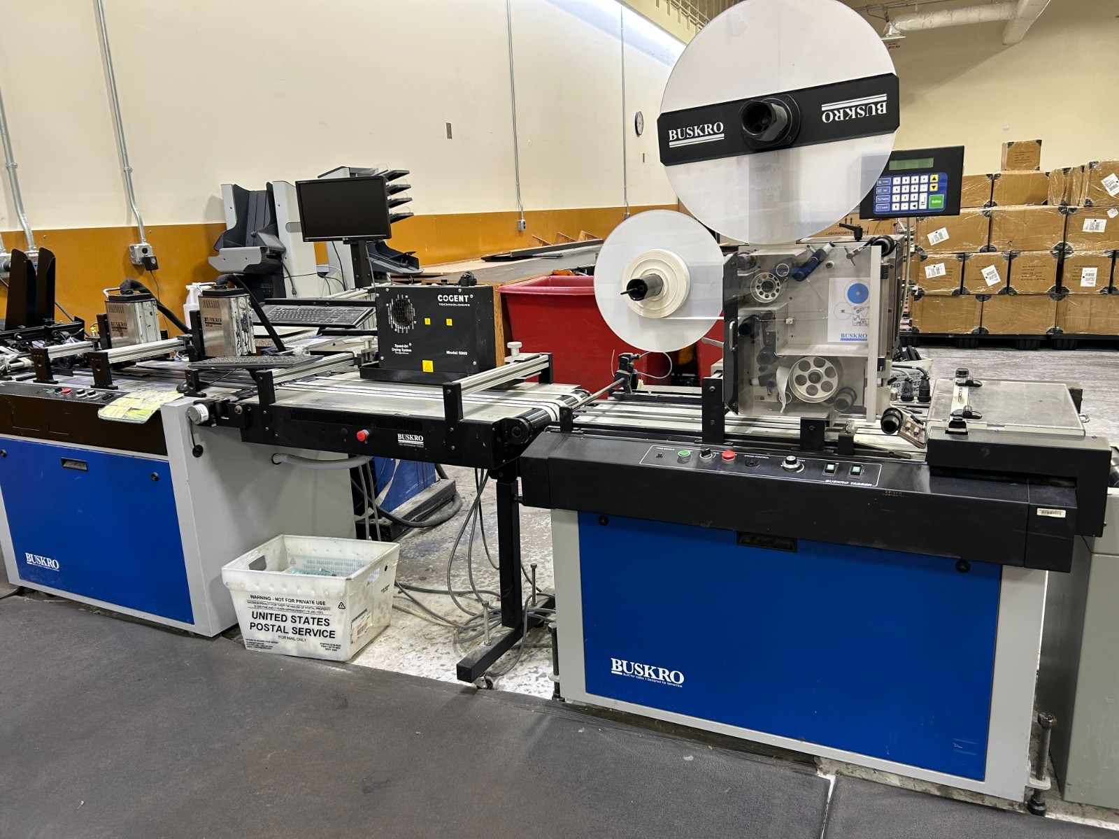 Buskro Inkjet and Tabber - Kirk Rudy MCS Hawk