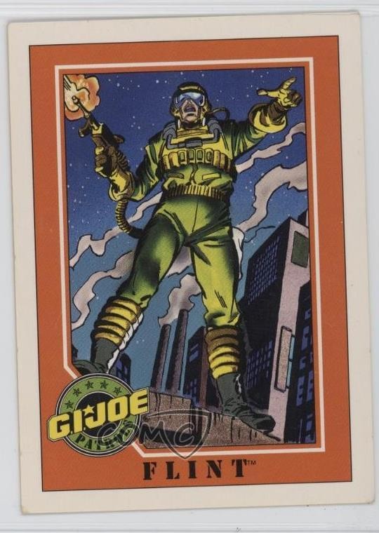 1991 Impel GI Joe Flint #2 0i73