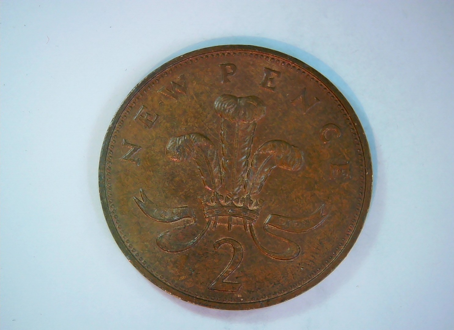 United Kingdom 1971 2 New Pence Elizabeth II (decimal) Two Pence Coin