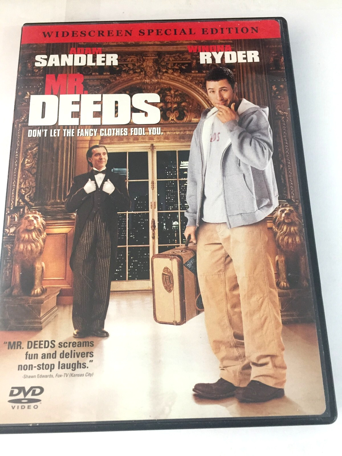MR. Deeds Widescreen Edition DVD Adam Sandler Ships Same Day With Tracking