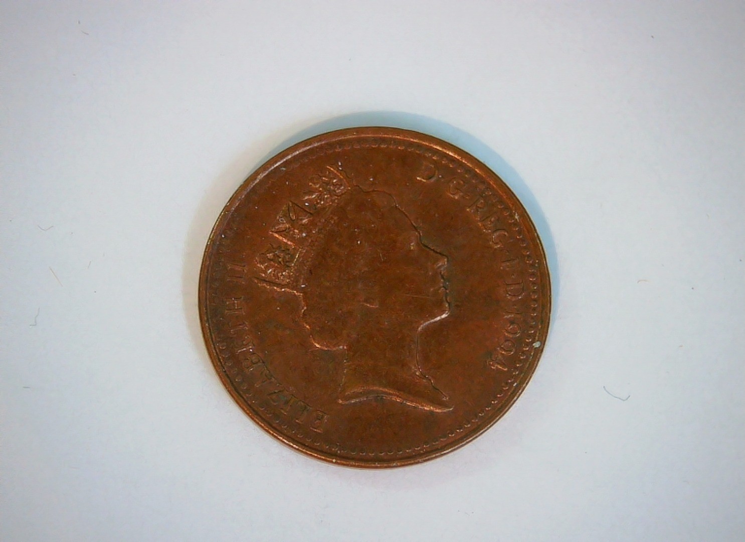 United Kingdom 1994 1 Penny Elizabeth II (4th portrait) penny Coin