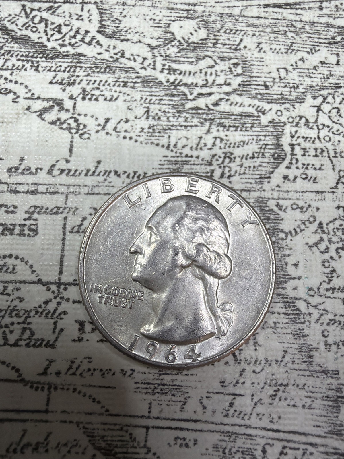 1964 D Washington Quarter Beautiful coin - WQ11