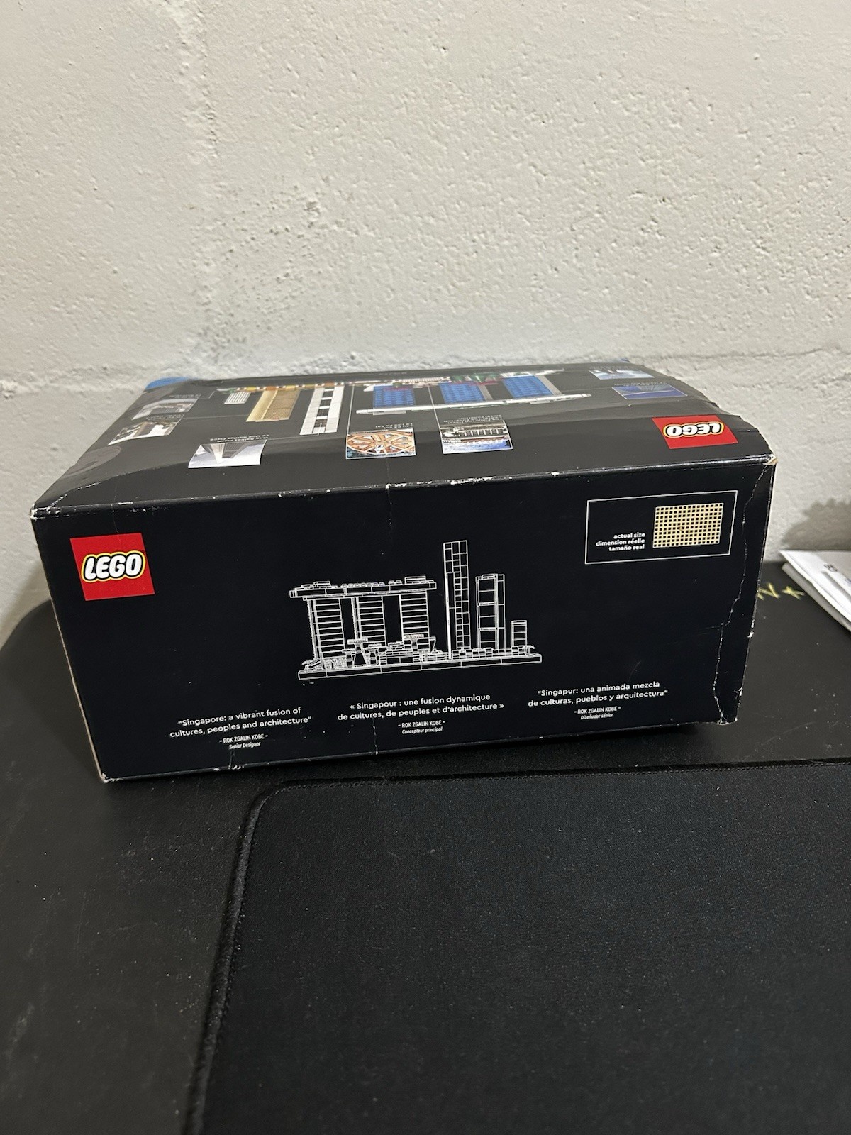 LEGO Architecture Skylines Singapore ALL PIECES Included MayBe 2-3 Small Missing