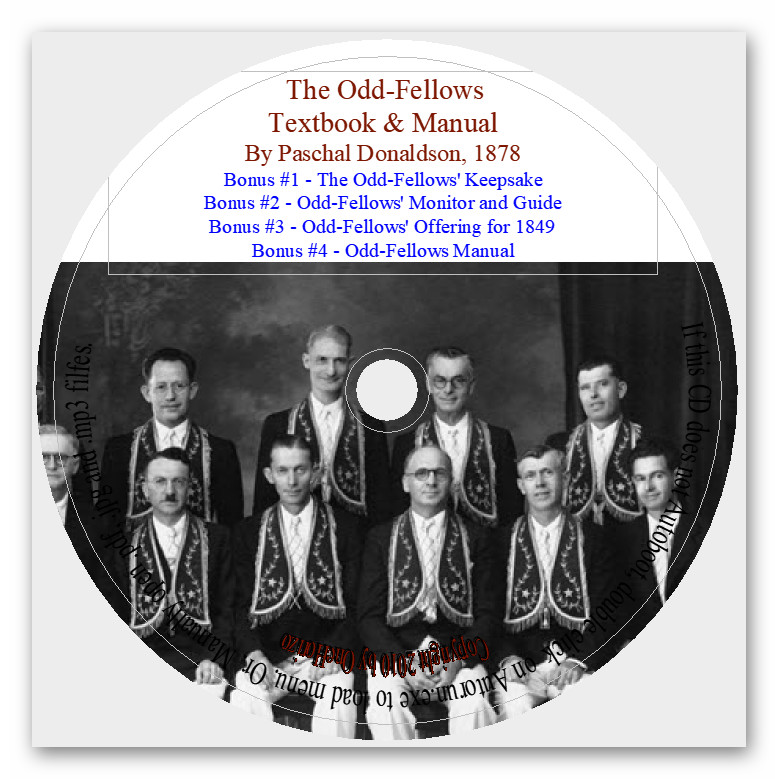 History of the Odd Fellows in the United States - + 4 Bonus Books