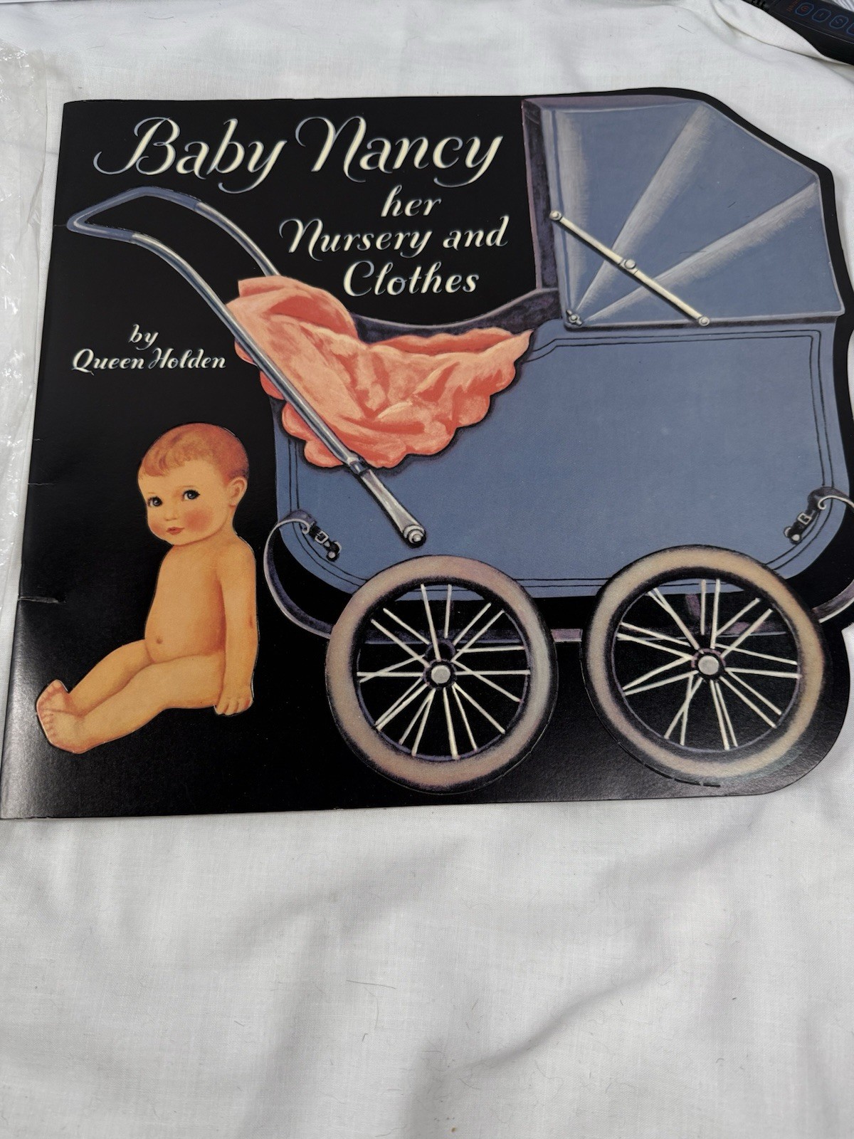 Vintage 1985 Queen Holden Baby Nancy Her Nursery & Clothes Paper Doll Book