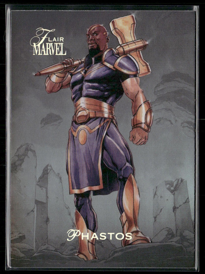 2023 Upper Deck Marvel Flair Rainbow Silver #58 - Phastos
