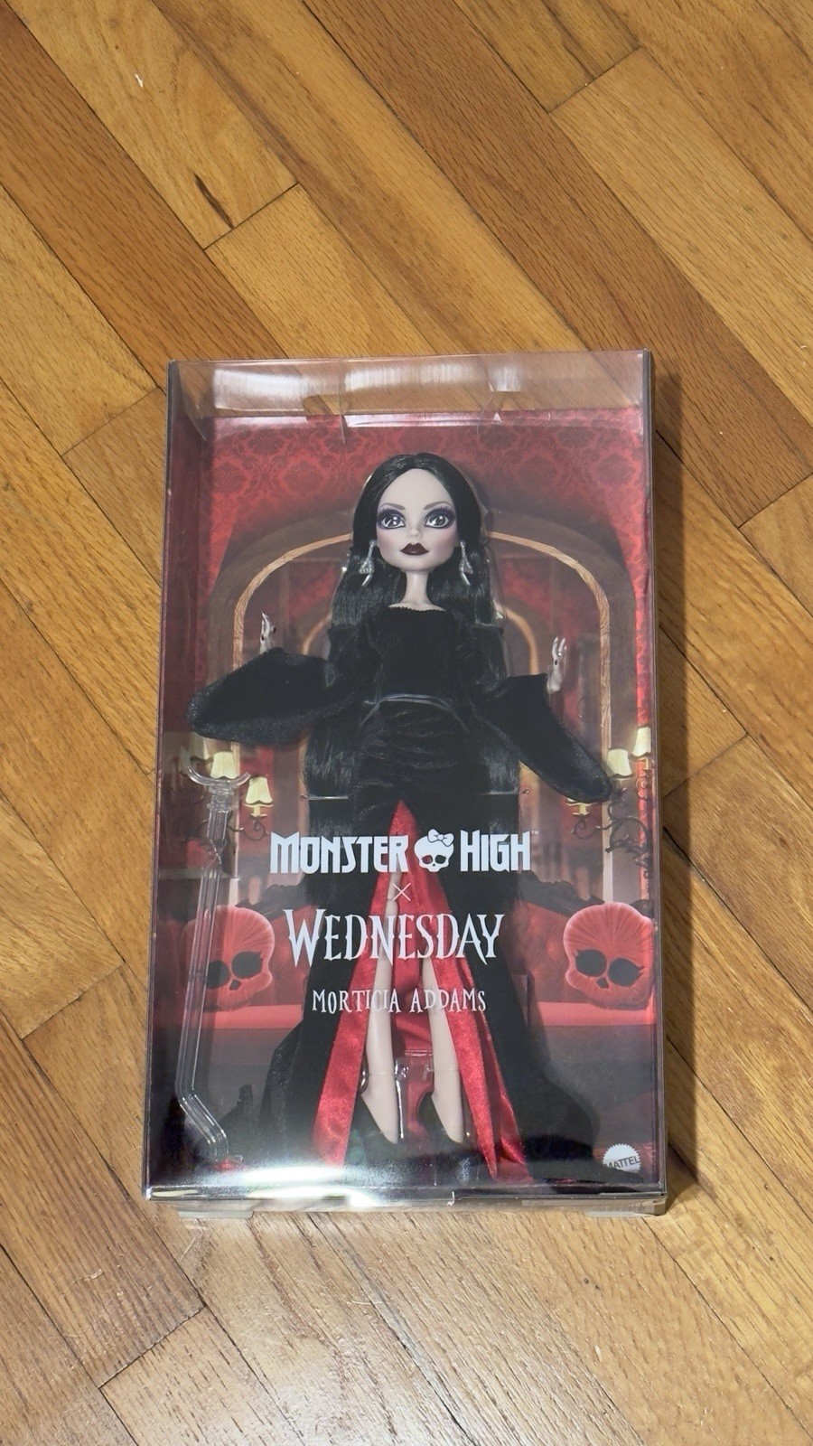 Monster High × Wednesday Morticia Addams Doll - IN HAND Fast Shipping 🔥