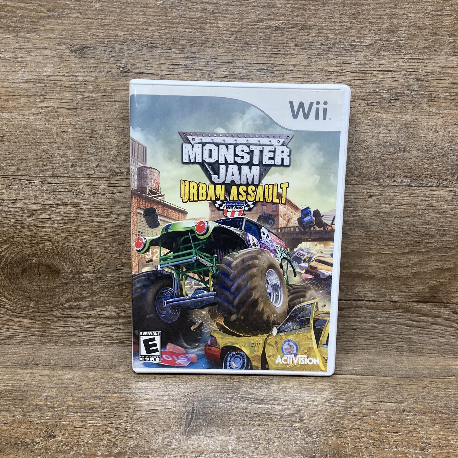 Monster Jam Urban Assault Nintendo Wii 2008 Complete With Manual Tested/ Working