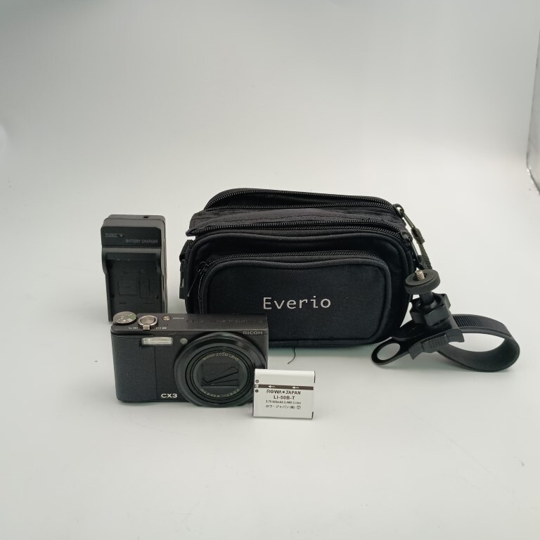 RICOH CX3 Black Compact Digital Camera