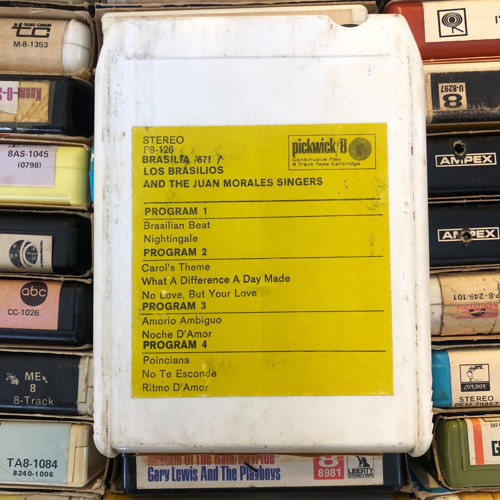 Brasilia '67! Los Brasilios and the Juan Morales Singers, 8 Track Tape