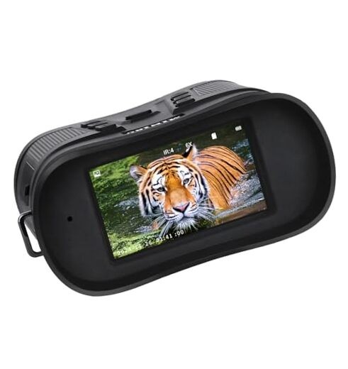 Night Vision Goggles,4K Night Vision Binoculars for Adults,3" HD Screen,6X 
