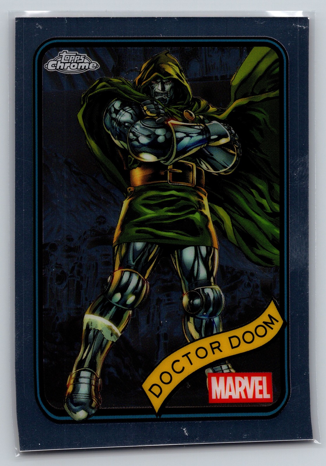 2025 Topps Chrome Marvel #148 Doctor Doom Victor Von Doom Villain Base Card