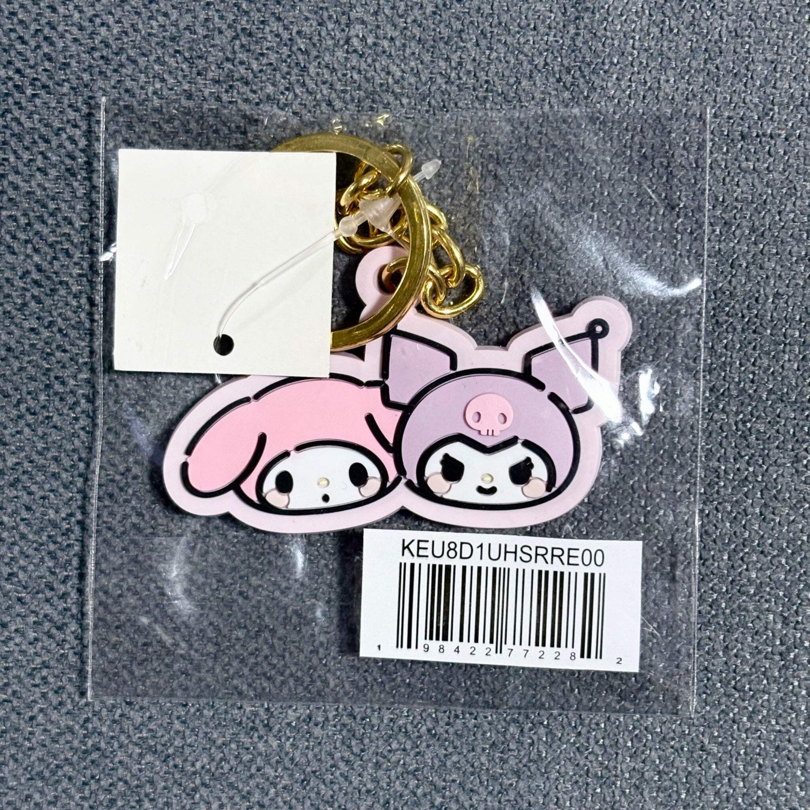 My Melody and Kuromi - Rubber Keychain - Sanrio