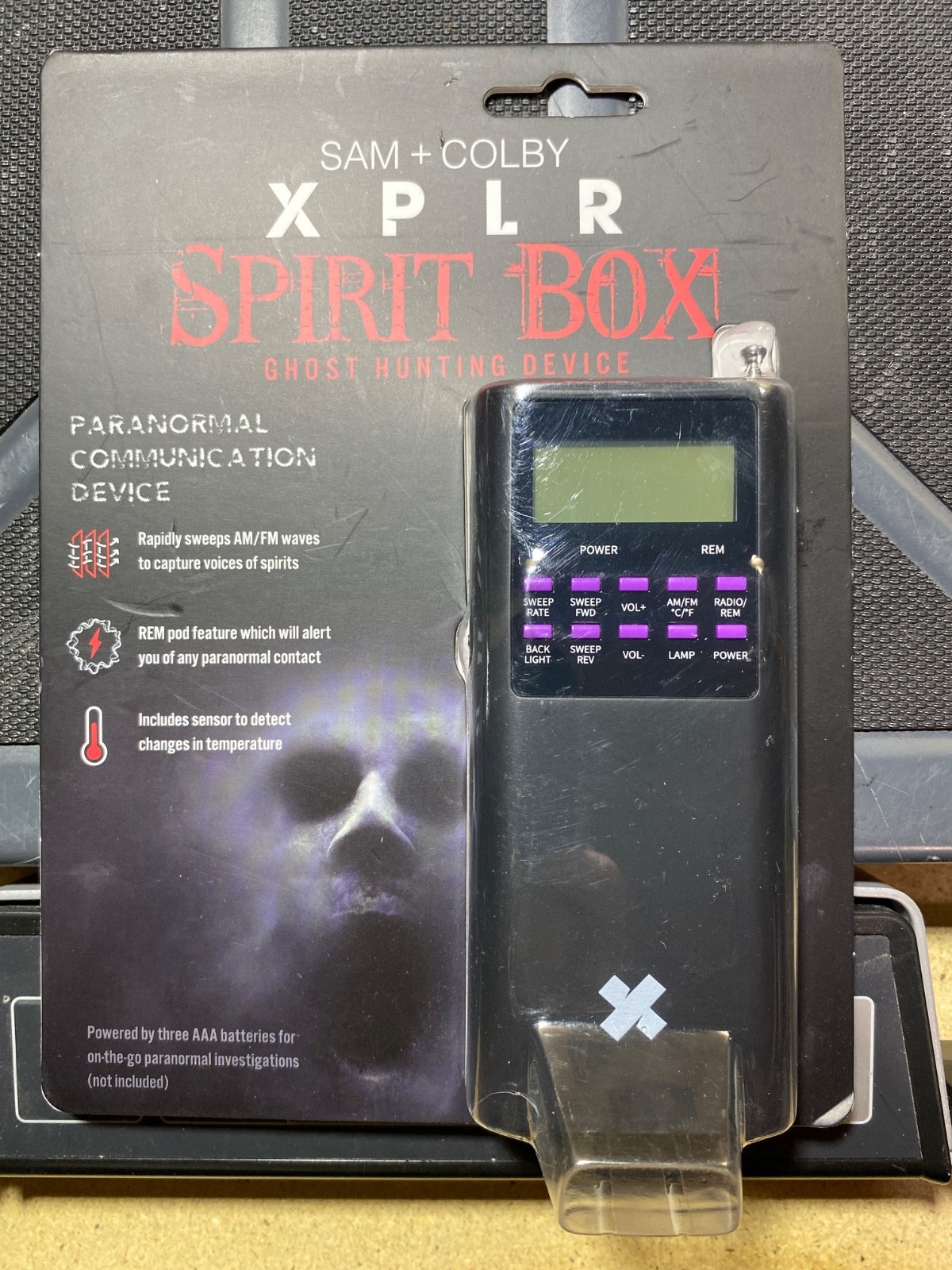 Sam And Colby XPLR Spirit Box Ghost Hunting Device  Paranormal Device NEW