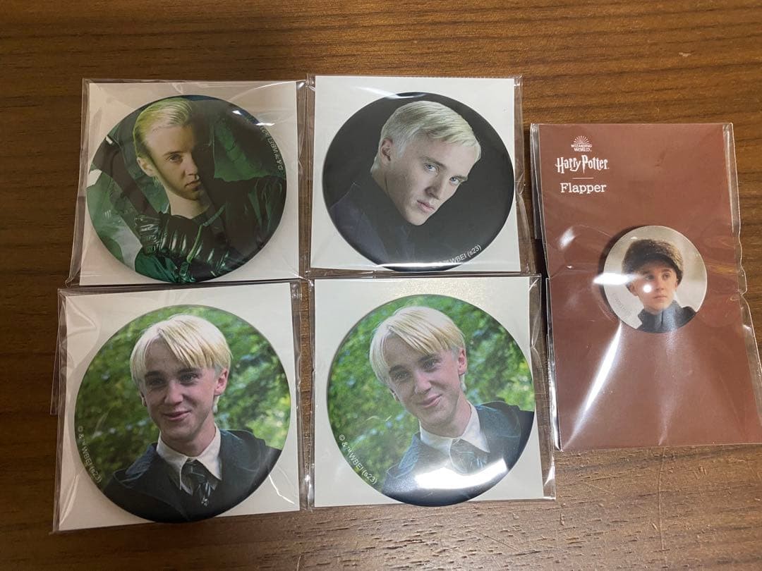 Harry Potter Draco Malfoy Tin Badge Collectible Merchandise