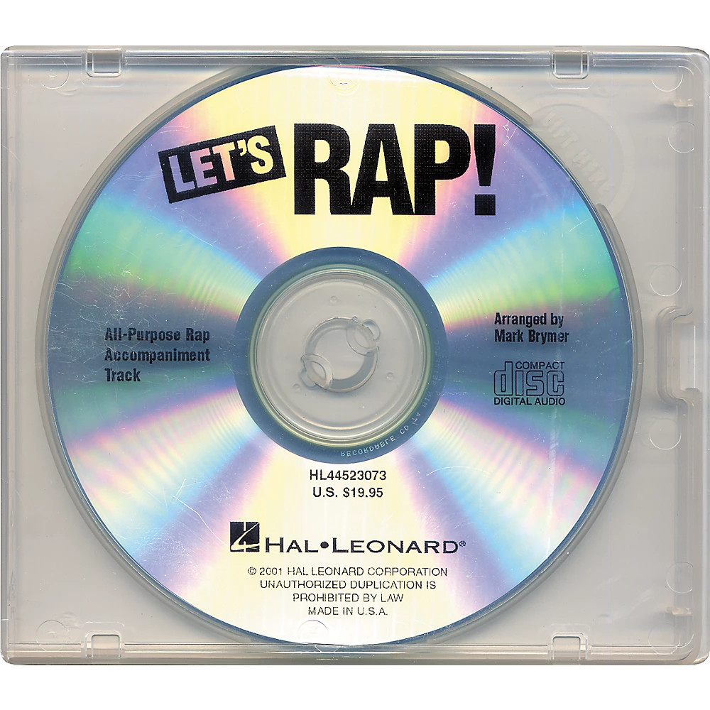 Hal Leonard Let's Rap CD