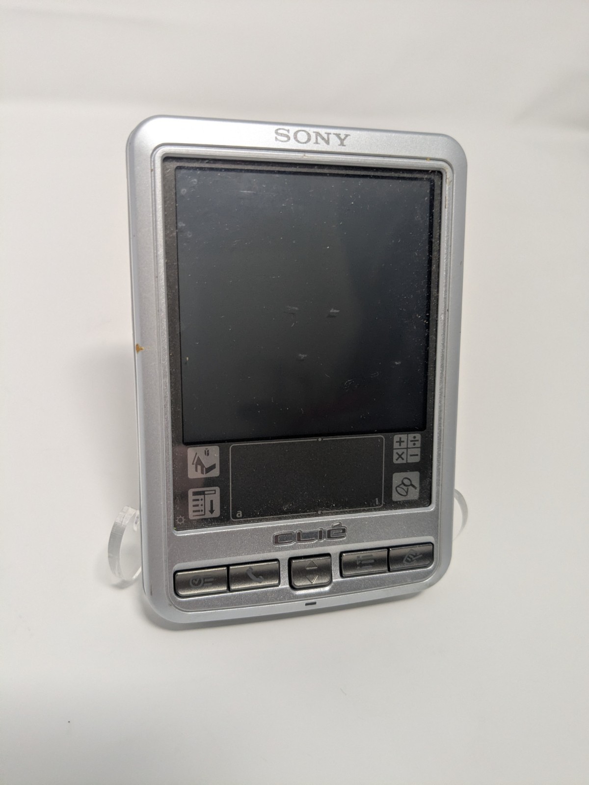 Sony Clie PEG-SJ30/U Silver Personal Entertainment System Organizer - For Parts