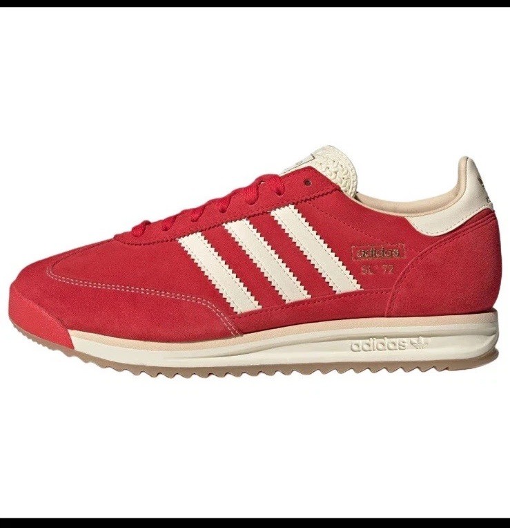 Adidas Originals SL72 RS  Unisex Gemstone Red JQ9823 Men 8 Women 9.5