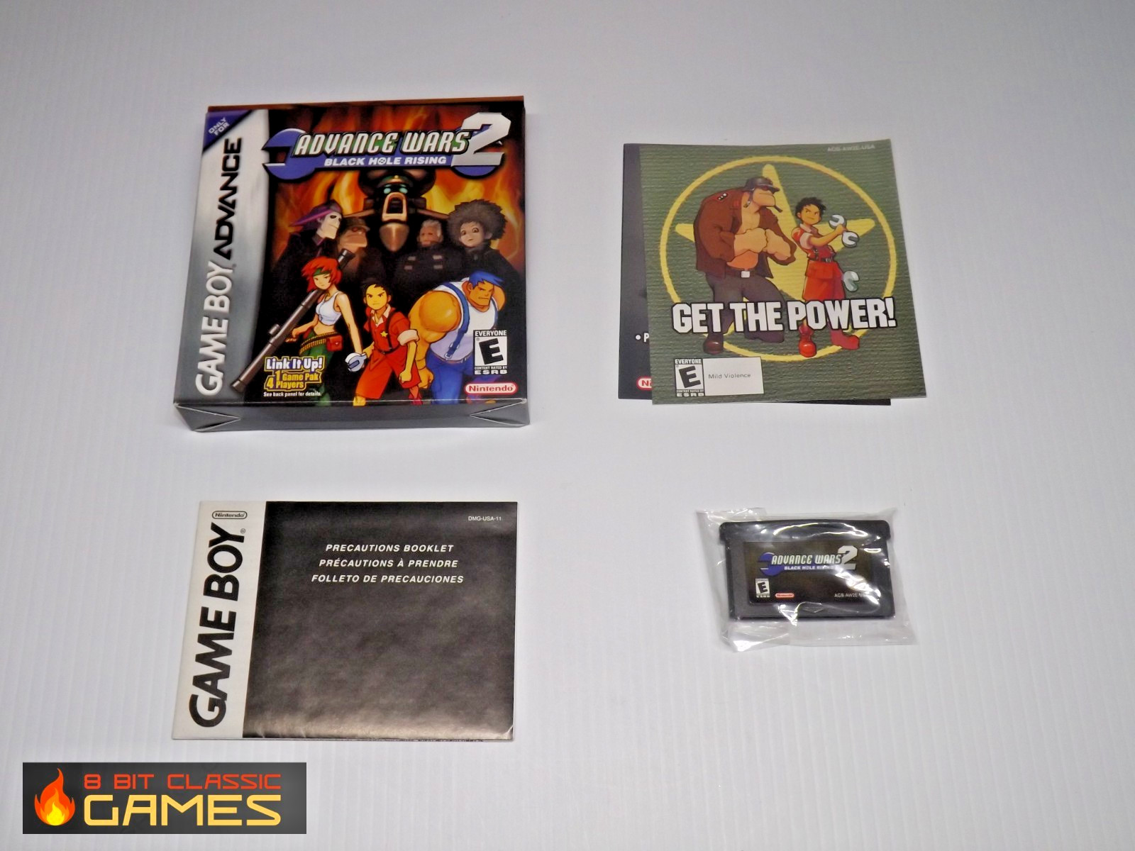 Advance Wars 2: Black Hole Rising  - GAME & BOX- NINTENDO Gameboy Advance - 37a