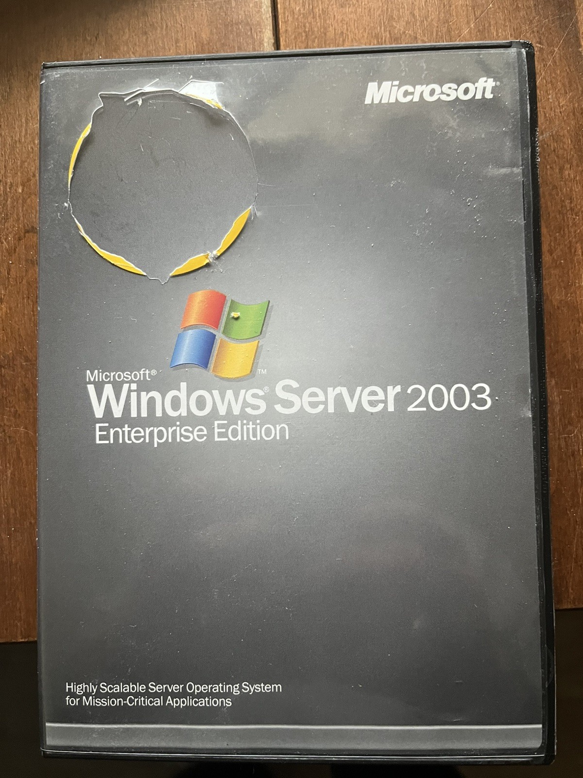 Windows server 2003 enterprise Promotional