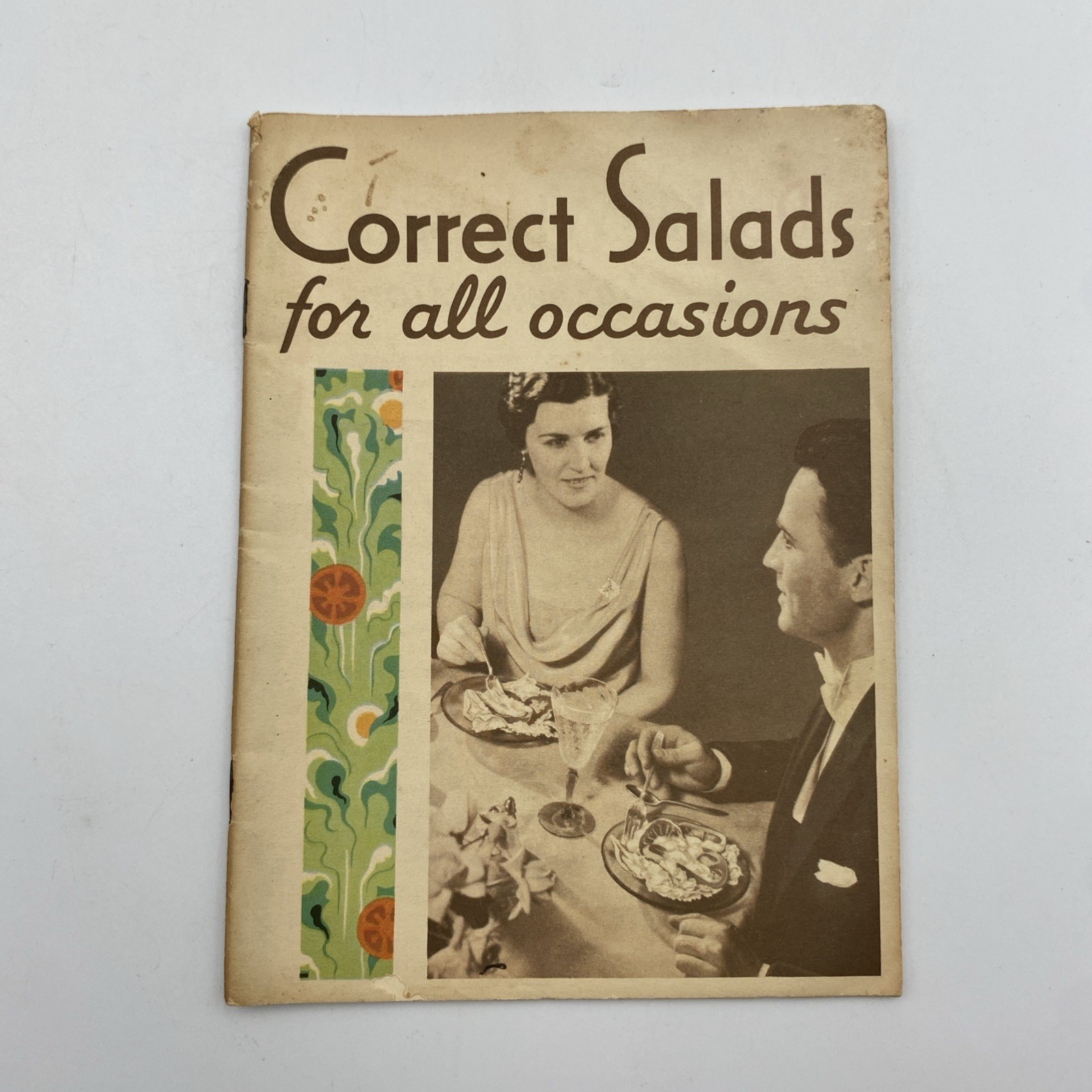 Vintage 1931 Hellmann's Booklet Correct Salads for all Occasions Recipes