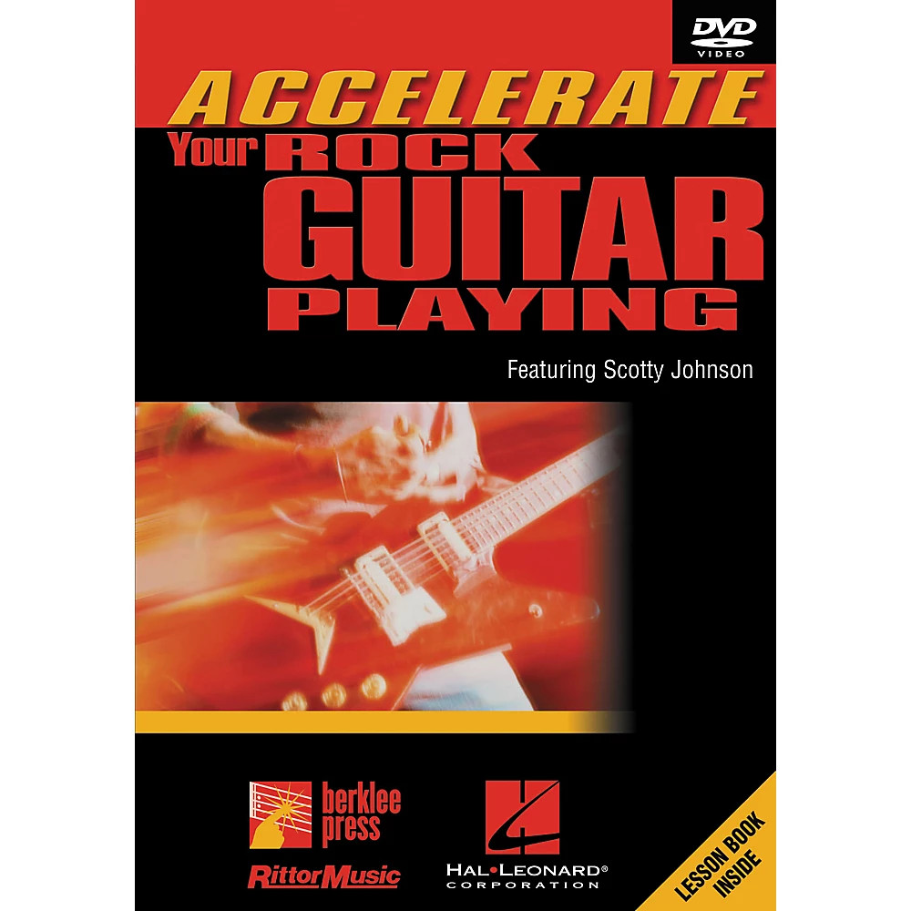 Hal Leonard Accelerate Your Rock Guitar Playing DVD