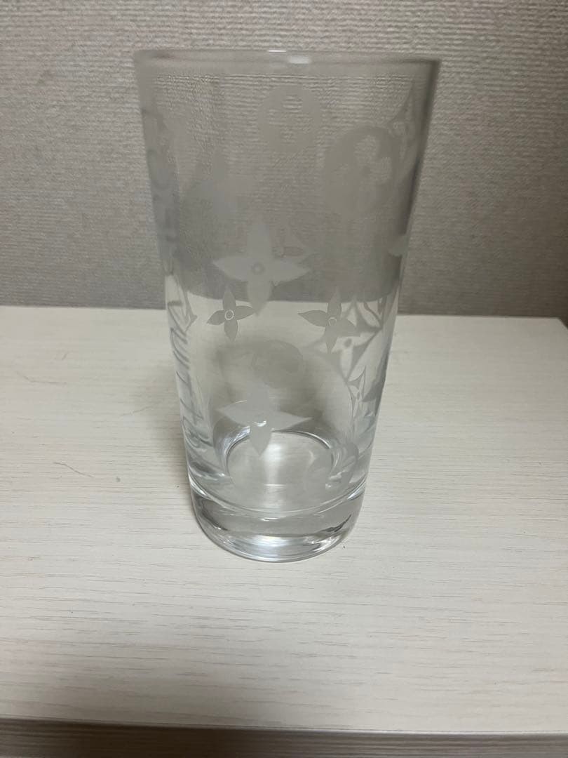 LOUIS VUITTON Monogram Tumbler Glass