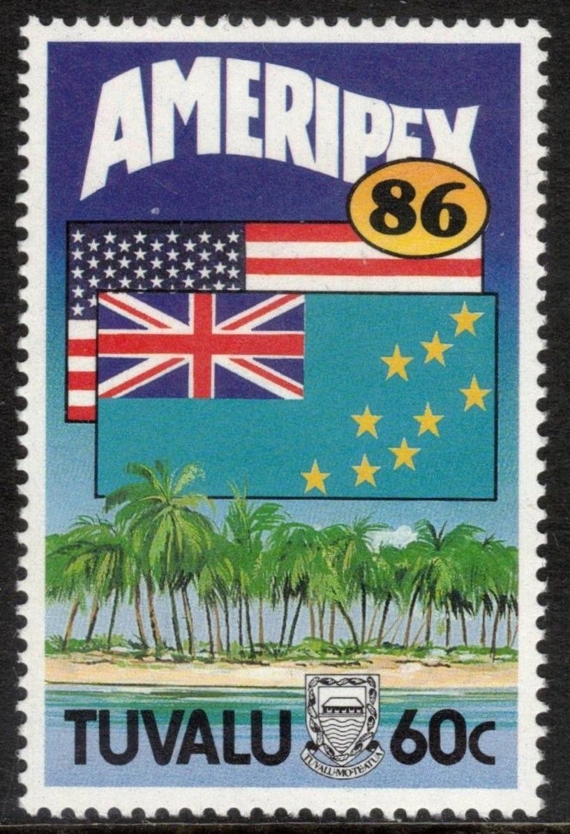Tuvalu 1986 SG387 60c Ameripex MNH