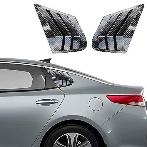 for Kia K5 Optima 2016-2020 Exterior Accessories Sporty Car Rear Side Window 