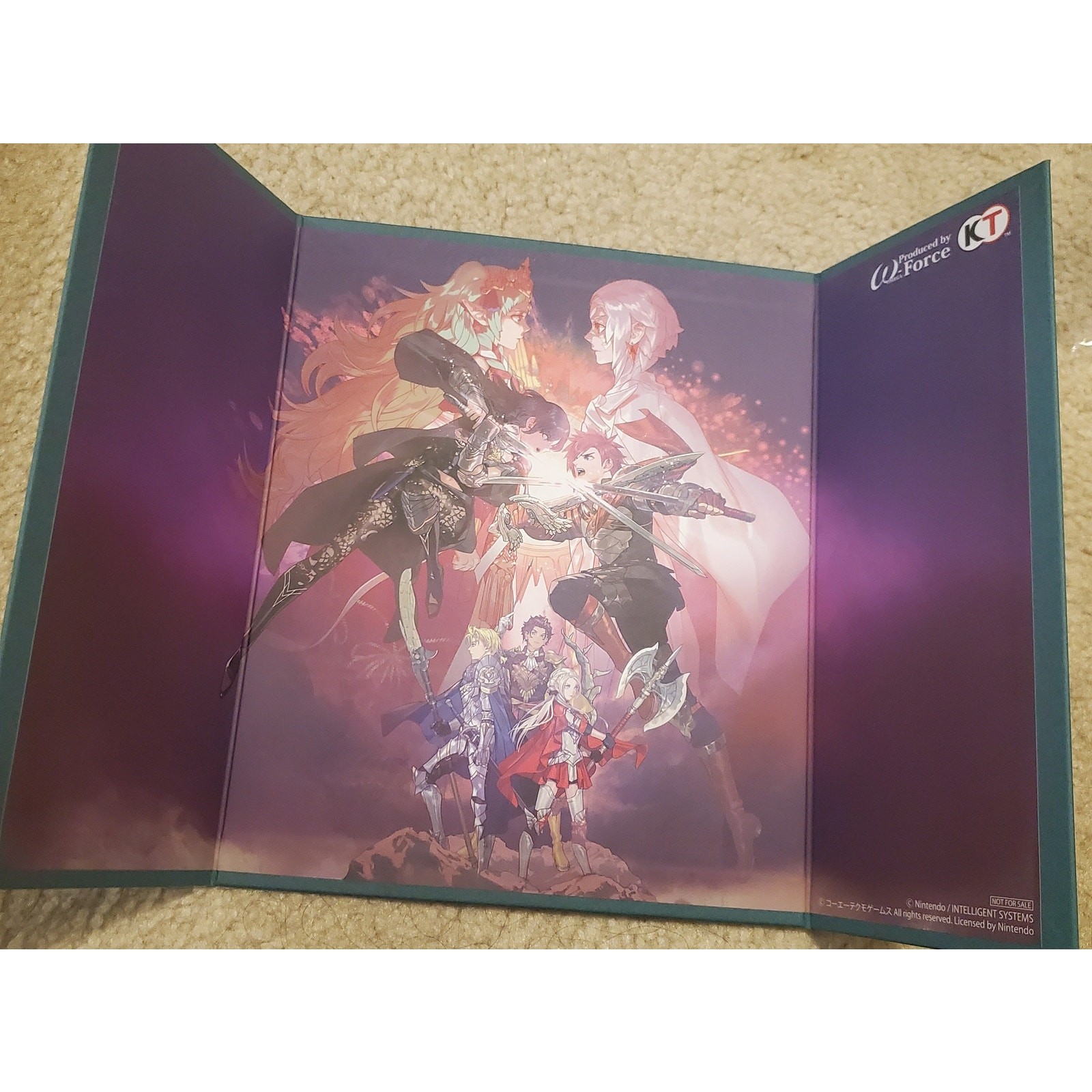 Fire Emblem: Warriors 3 Hopes Panorama Shikishi US SELLER