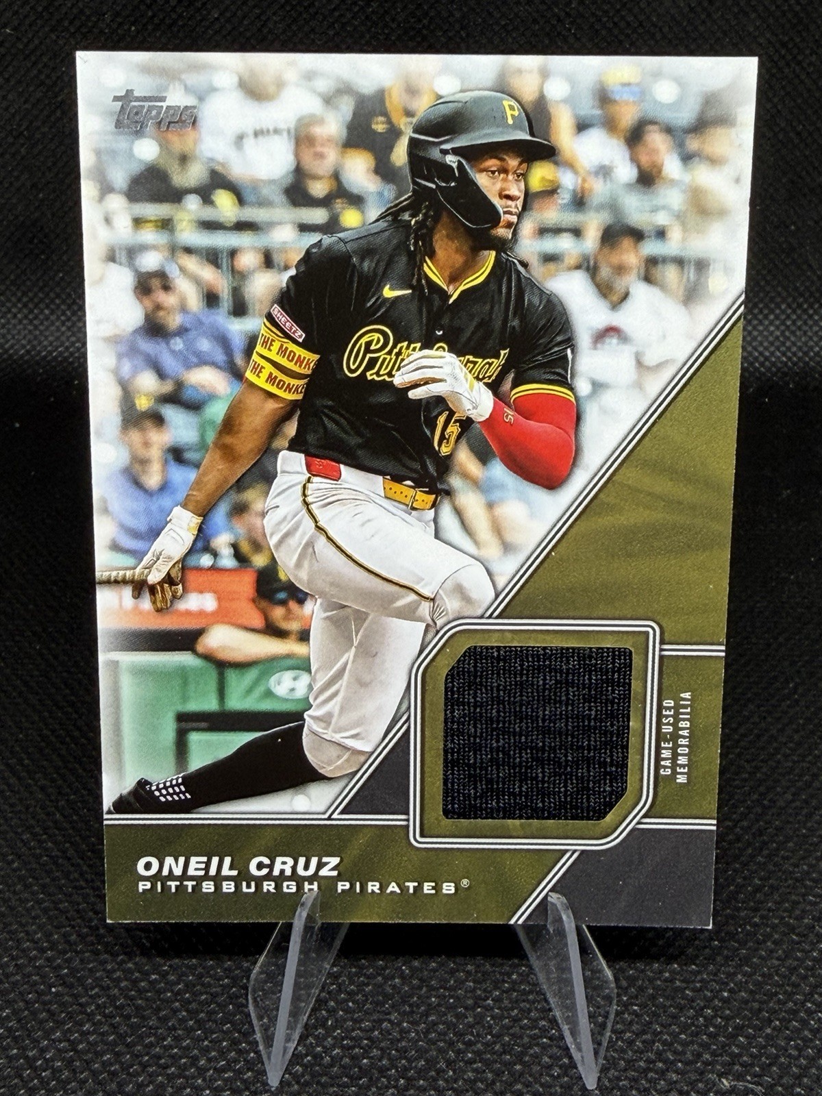 Oneil Cruz 2026 Topps Series 1 Major League Material Relic Card Pirates