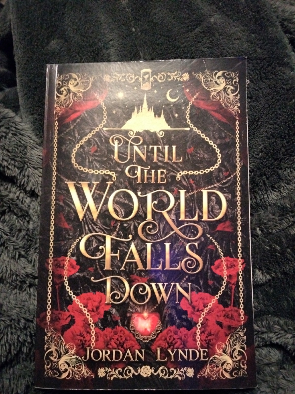 Until The World Falls Down A Novel by Jordan Lynde First Edition Paperback Book