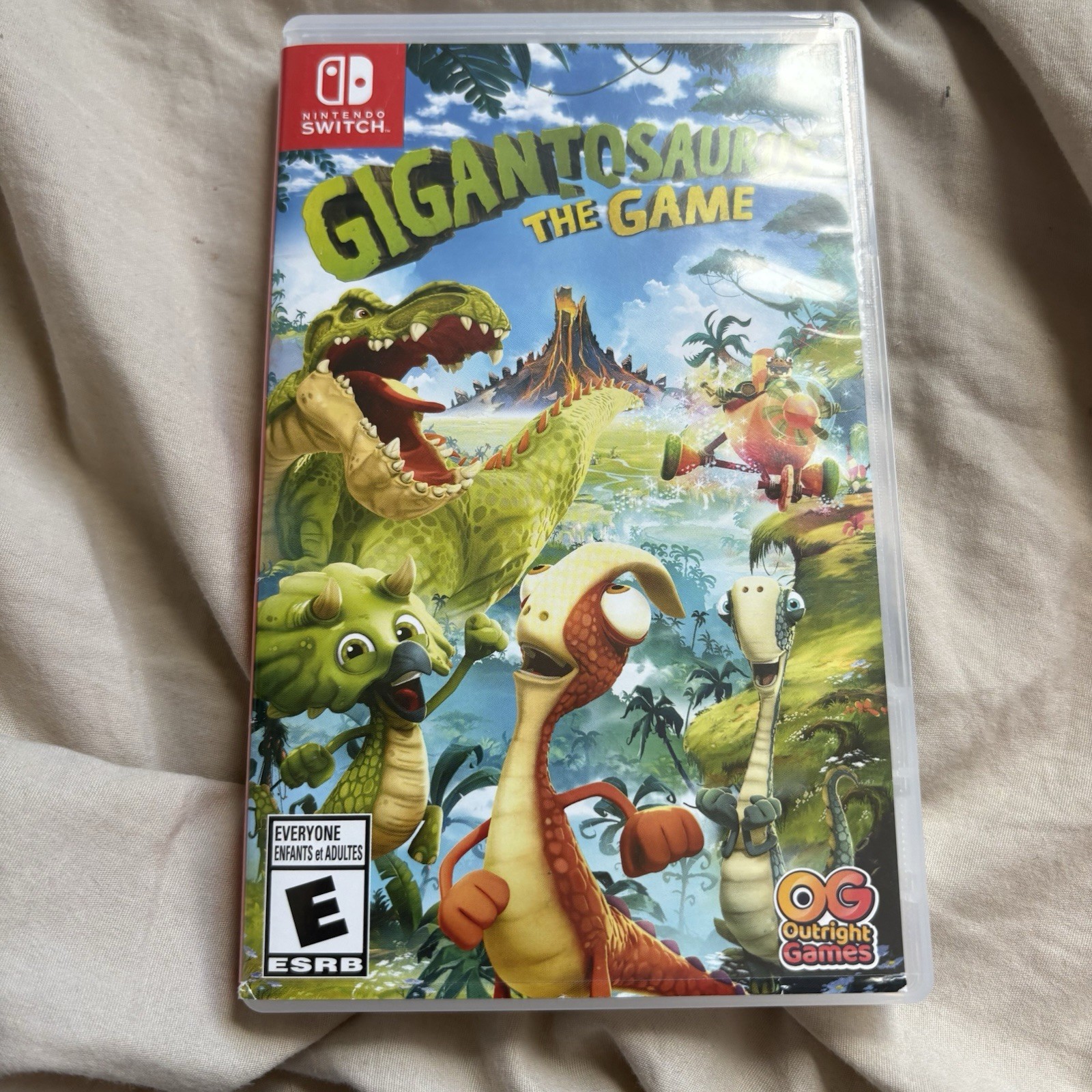 Replacement Case Only Gigantosaurus The Game Nintendo Switch Box
