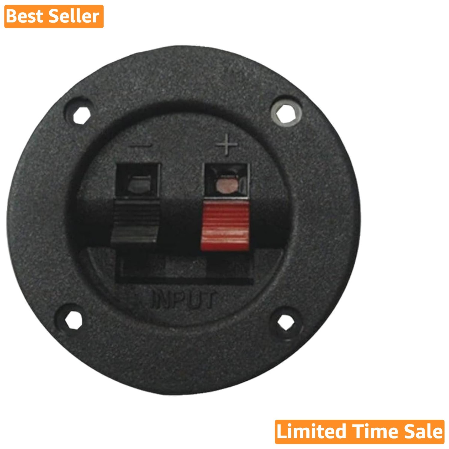 Install Bay Round Terminal Cup - Lightweight Solution for Automotive Audio