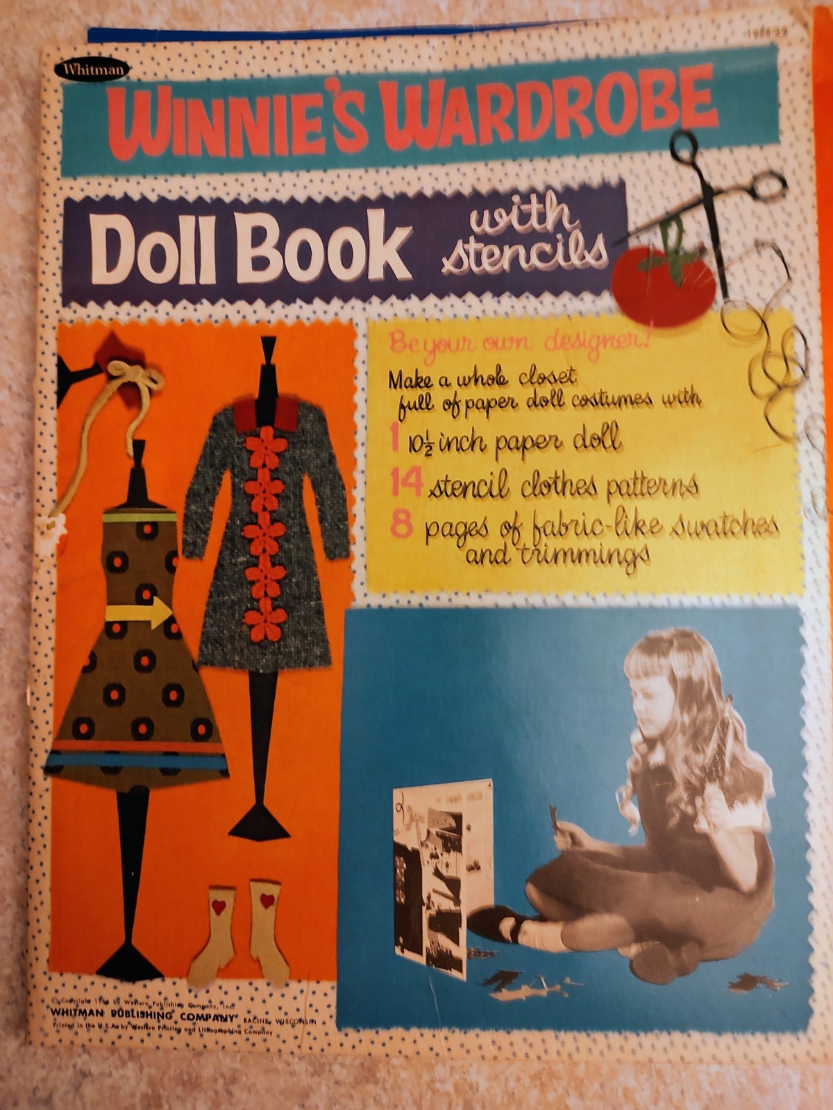 Vintage Paper Doll Set 1960