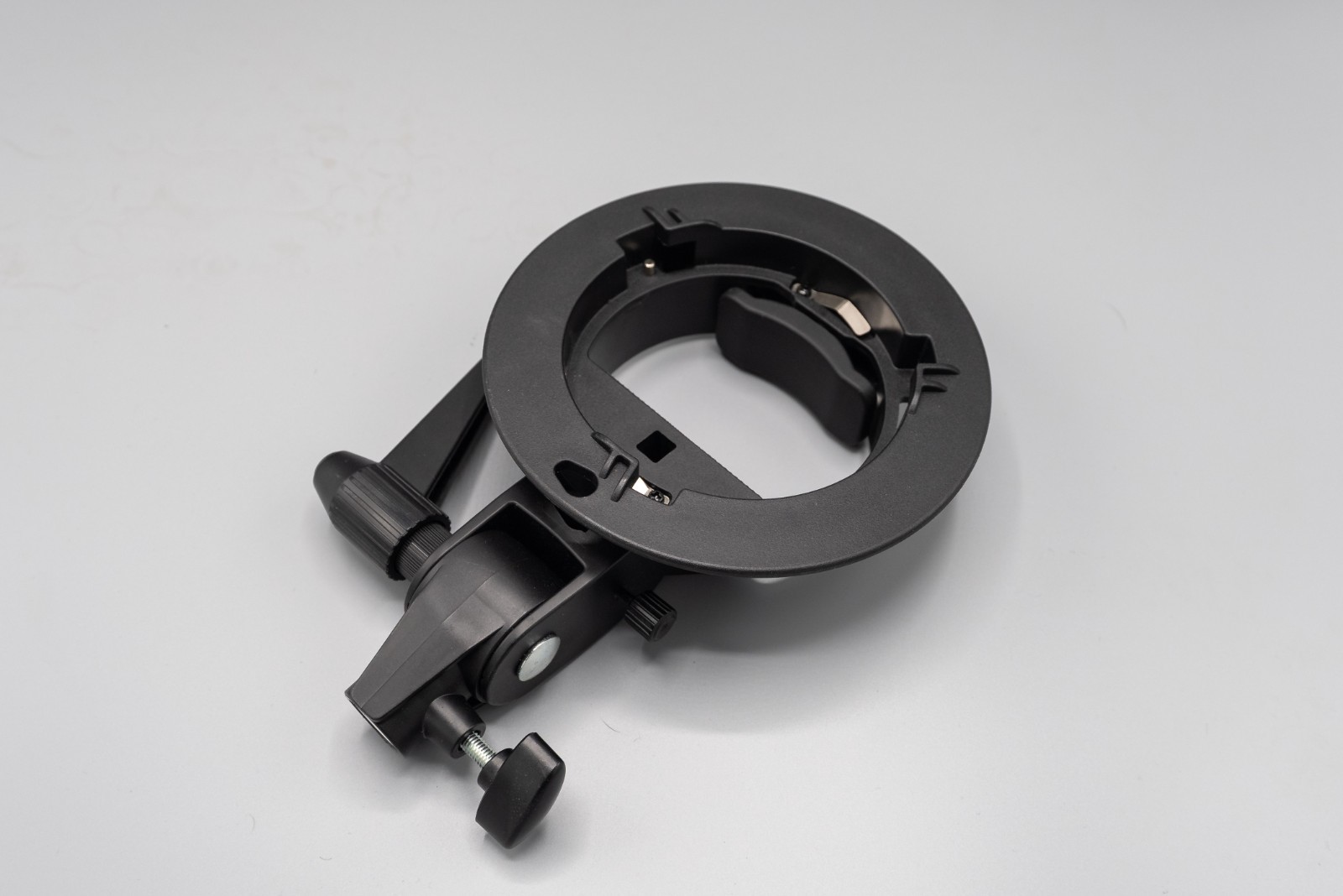 Godox S-type Bracket Bowens Mount Holder for Speedlite Flash - Black (X2)