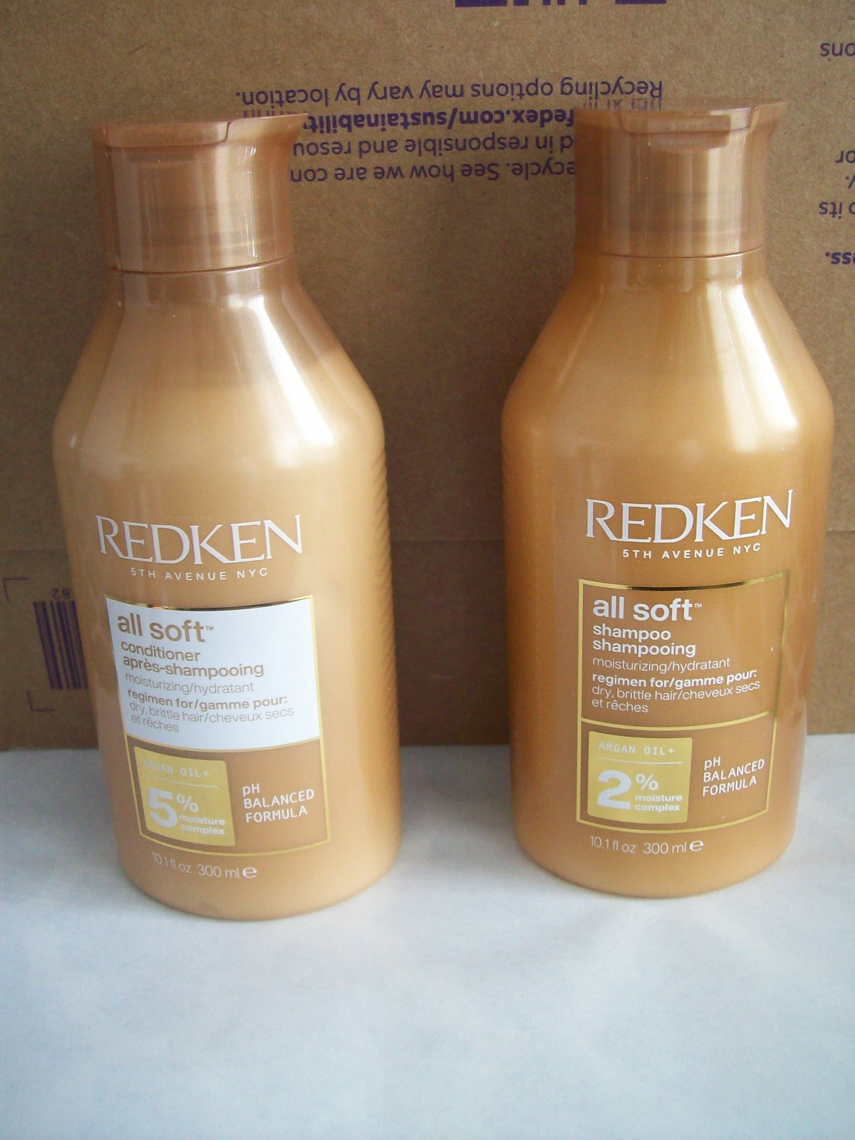 Redken All Soft Shampoo and Conditioner Set 10.1oz
