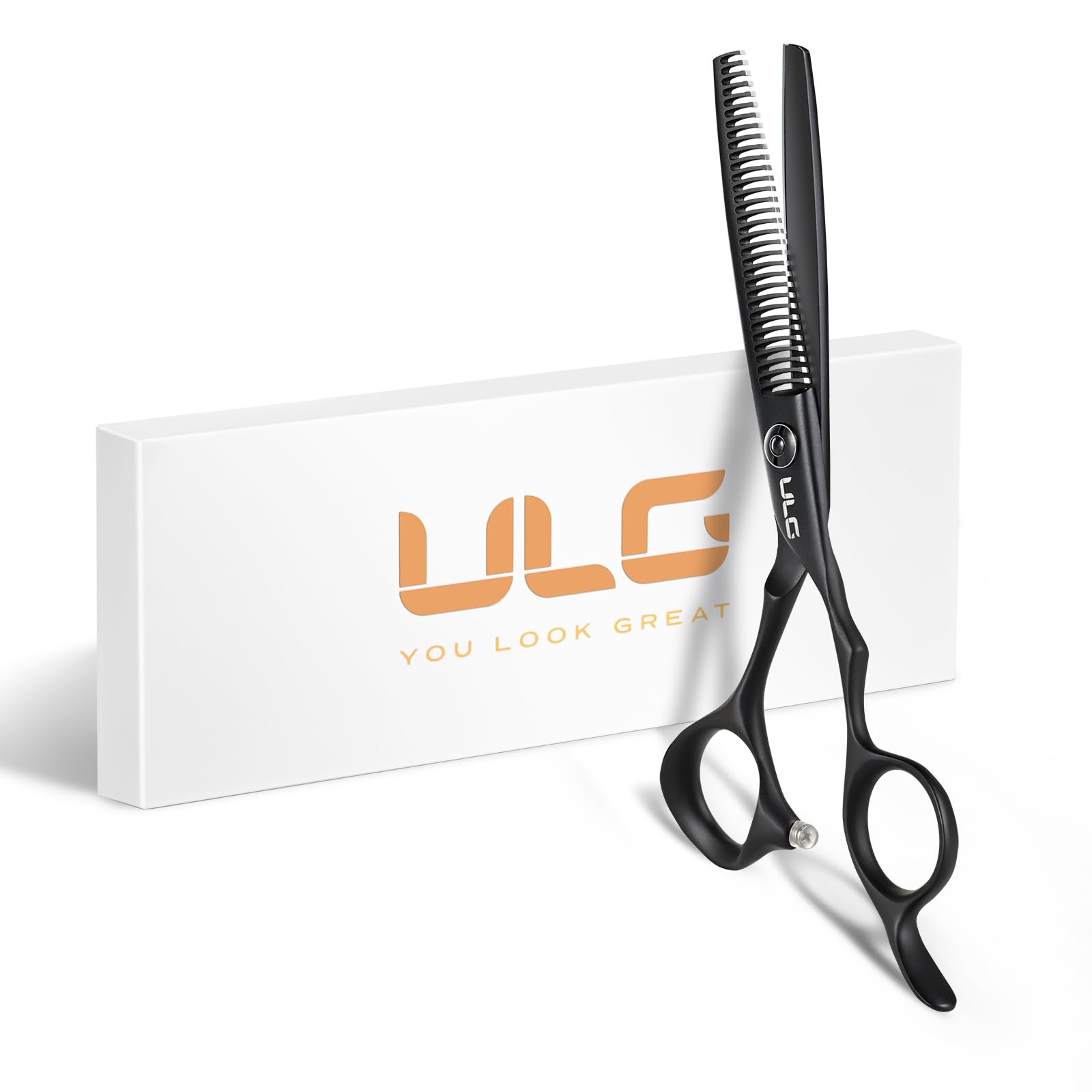 Seamless Thinning Shears – Professional Stainless Steel, Teflon Coated, 32-Te...