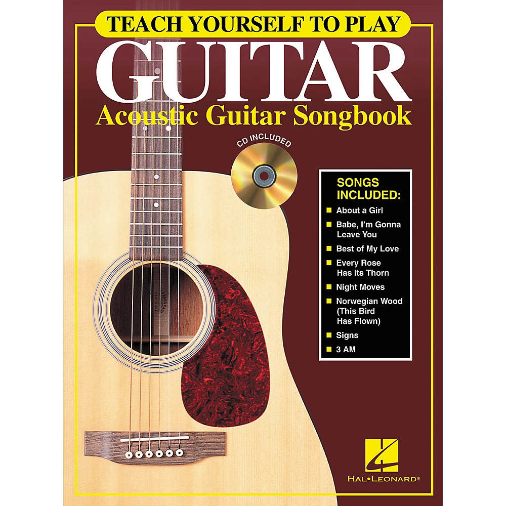 Hal Leonard Teach Play Guitar Acou Guitar (Sgbk/CD)