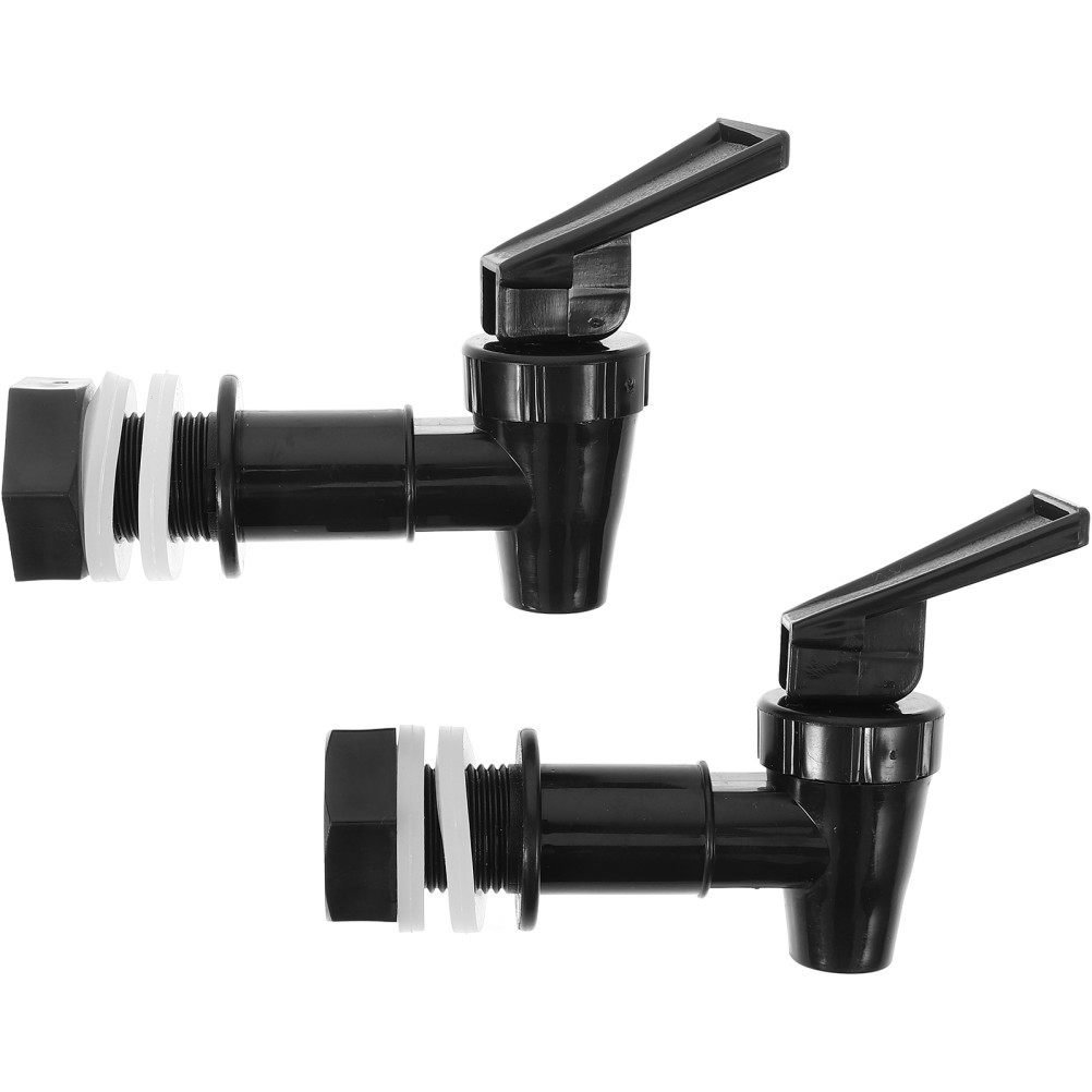 2 Pcs Plastic Replacement Water Spigot Taps for Water Cooler Beverage Dispensers